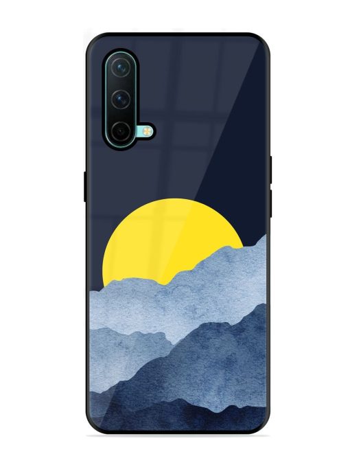 Golden Hour Horizon Glossy Soft Edge Case for Oneplus Nord Ce (5G) Chachhi