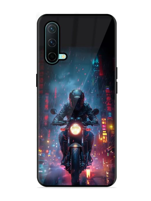 Neon Nights Glossy Soft Edge Case for Oneplus Nord Ce (5G) Chachhi