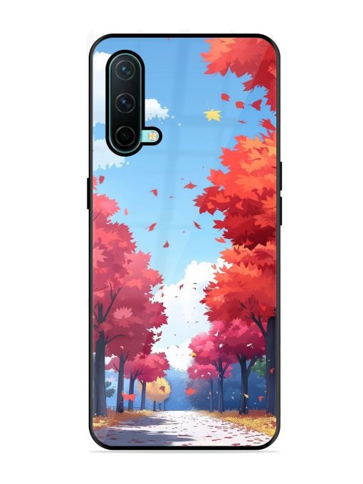 Autumn'S Embrace Glossy Soft Edge Case for Oneplus Nord Ce (5G) Chachhi