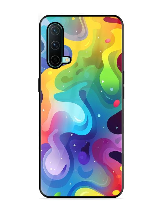 Rainbow River Glossy Soft Edge Case for Oneplus Nord Ce (5G) Chachhi