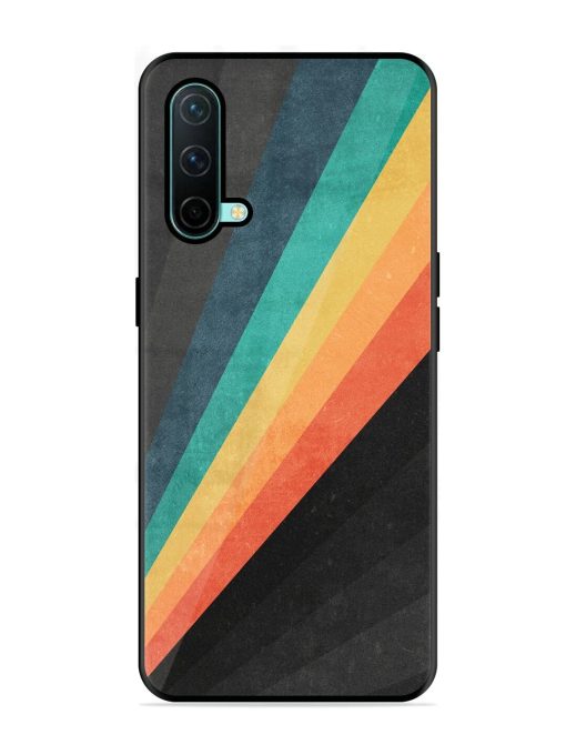 Retro Spectrum Glossy Soft Edge Case for Oneplus Nord Ce (5G) Chachhi