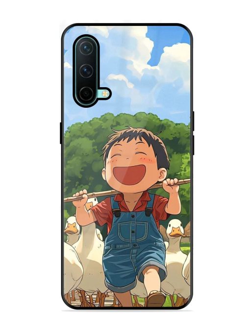 Duck Parade Glossy Soft Edge Case for Oneplus Nord Ce (5G) Chachhi