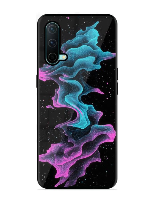 Cosmic Currents Glossy Soft Edge Case for Oneplus Nord Ce (5G) Chachhi