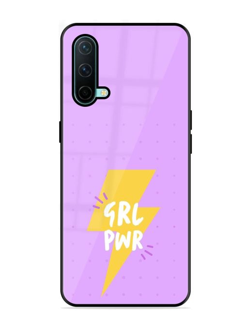 Girl Power Spark Glossy Soft Edge Case for Oneplus Nord Ce (5G) Chachhi