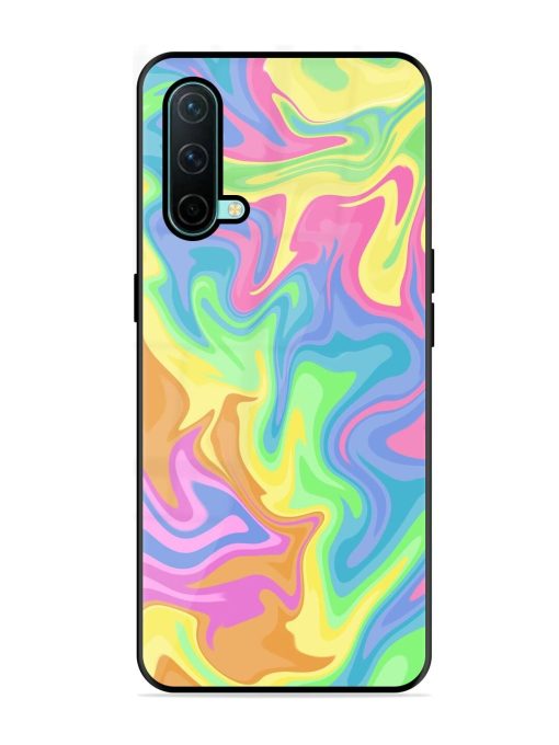 Whimsical Swirl Glossy Soft Edge Case for Oneplus Nord Ce (5G) Chachhi