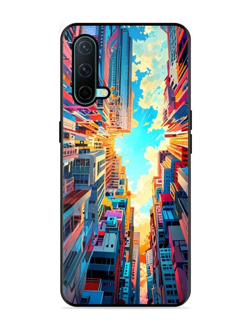 Skyward City Glossy Soft Edge Case for Oneplus Nord Ce (5G) Chachhi