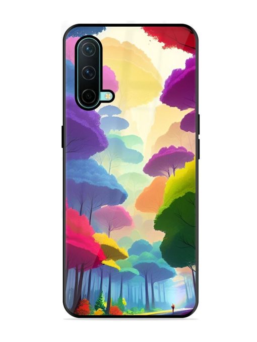 Rainbow Road Glossy Soft Edge Case for Oneplus Nord Ce (5G) Chachhi