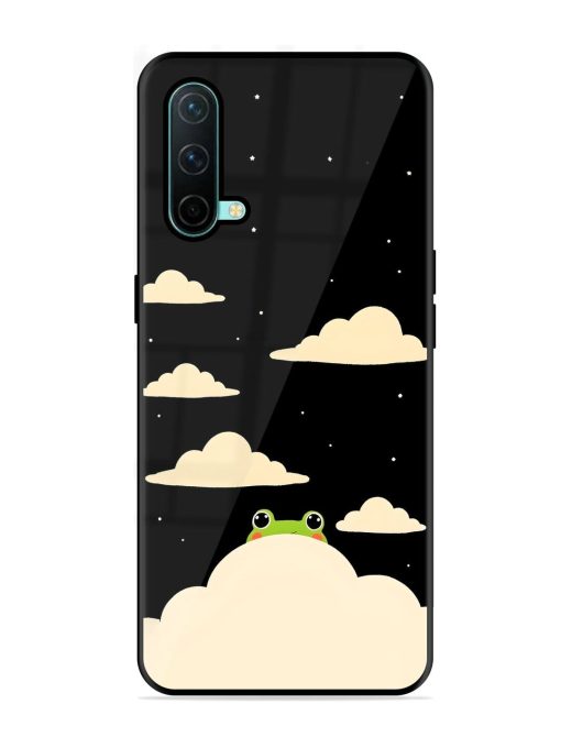 Froggy Night Sky Glossy Soft Edge Case for Oneplus Nord Ce (5G) Chachhi