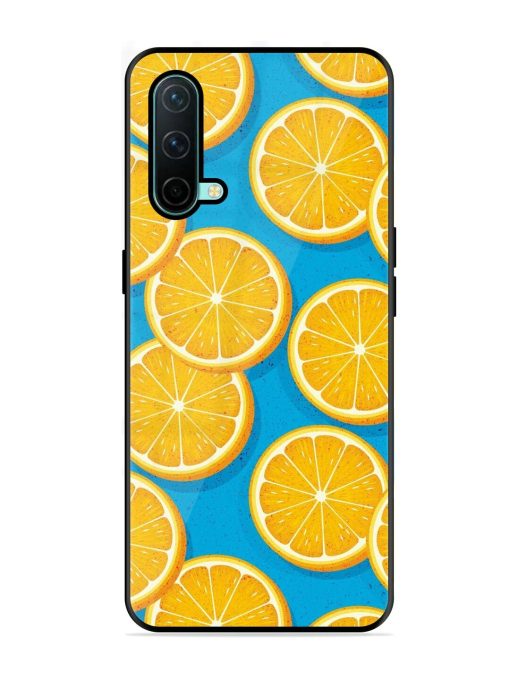 Citrus Symphony Glossy Soft Edge Case for Oneplus Nord Ce (5G) Chachhi