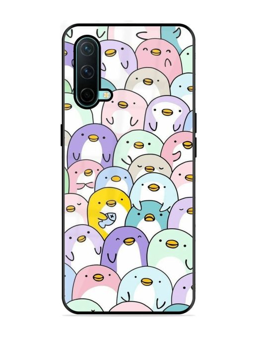 Penguin Party Glossy Soft Edge Case for Oneplus Nord Ce (5G) Chachhi