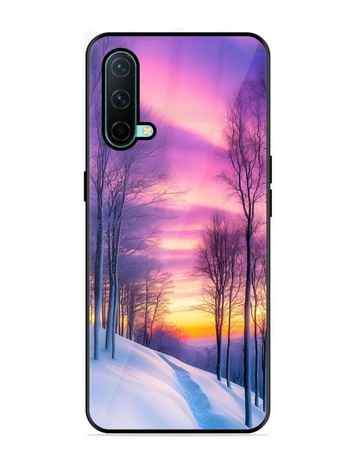 Winter'S Purple Haze Glossy Soft Edge Case for Oneplus Nord Ce (5G) Chachhi