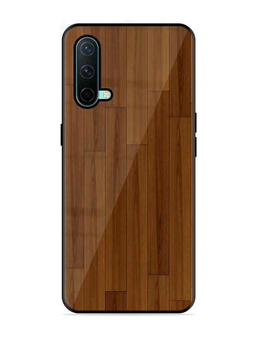 Warm Woodgrain Glossy Soft Edge Case for Oneplus Nord Ce (5G) Chachhi