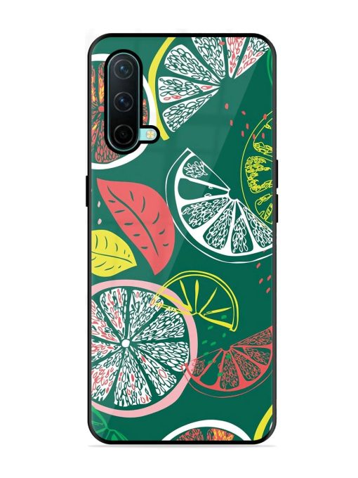 Citrus Symphony Glossy Soft Edge Case for Oneplus Nord Ce (5G) Chachhi