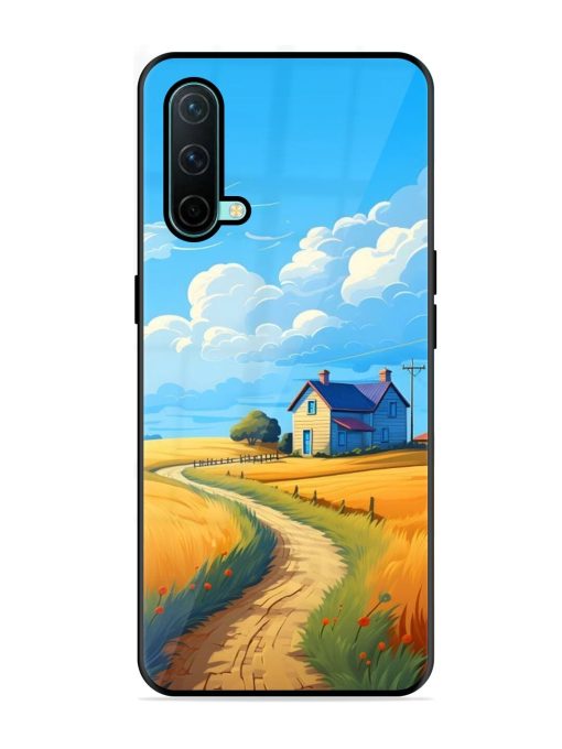 Countryside Cottage Glossy Soft Edge Case for Oneplus Nord Ce (5G) Chachhi