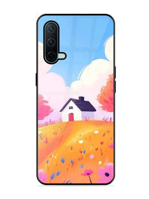 Hilltop Haven Glossy Soft Edge Case for Oneplus Nord Ce (5G) Chachhi