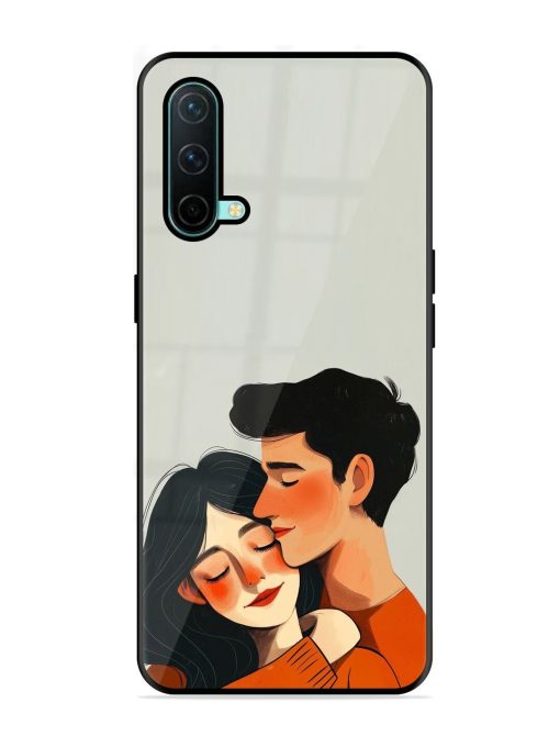 Craft Couples Glossy Soft Edge Case for Oneplus Nord Ce (5G) Chachhi