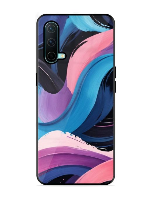 Whimsical Waves Glossy Soft Edge Case for Oneplus Nord Ce (5G) Chachhi