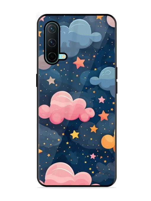 Twinkling Dreams Glossy Soft Edge Case for Oneplus Nord Ce (5G) Chachhi