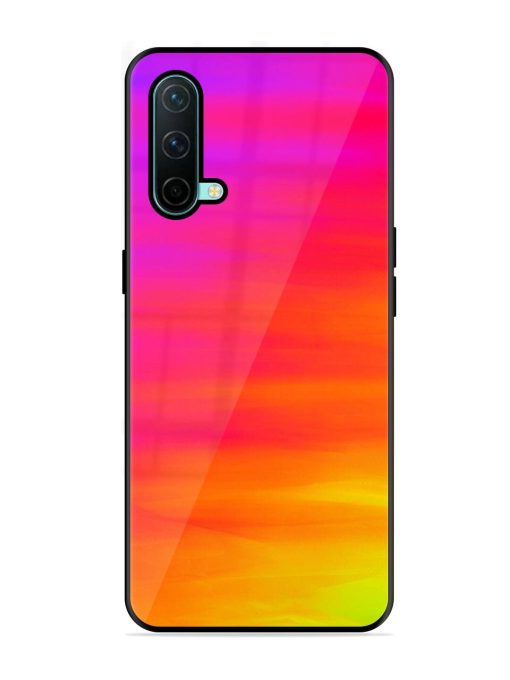 Neon Horizon Glossy Soft Edge Case for Oneplus Nord Ce (5G)