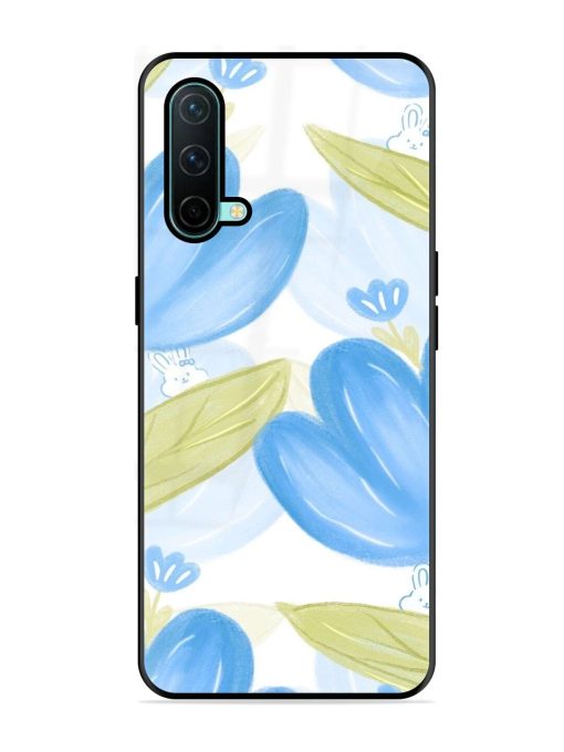 Bunny'S Blue Garden Glossy Soft Edge Case for Oneplus Nord Ce (5G) Chachhi