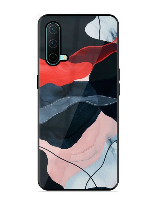 Dark Currents Glossy Soft Edge Case for Oneplus Nord Ce (5G) Chachhi