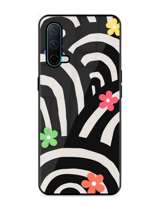 Rainbow Arcs Glossy Soft Edge Case for Oneplus Nord Ce (5G) Chachhi