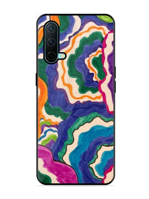 Wavy Wonder Glossy Soft Edge Case for Oneplus Nord Ce (5G)