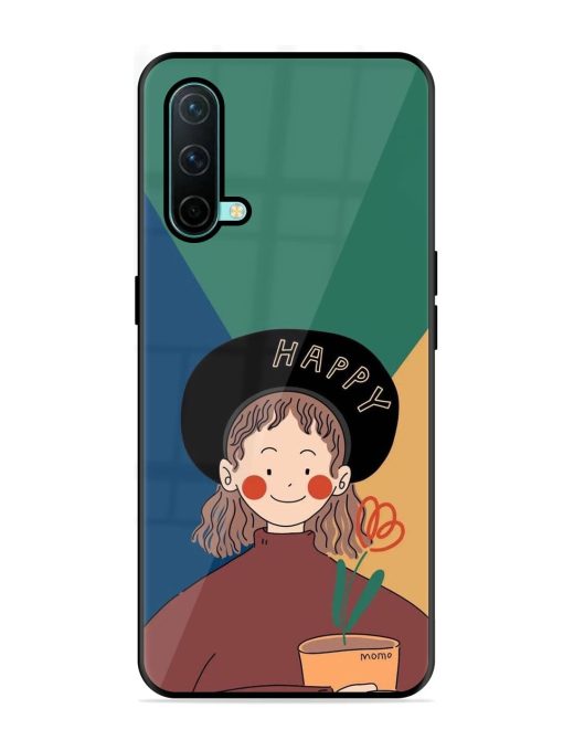 Happy Momo Glossy Soft Edge Case for Oneplus Nord Ce (5G) Chachhi