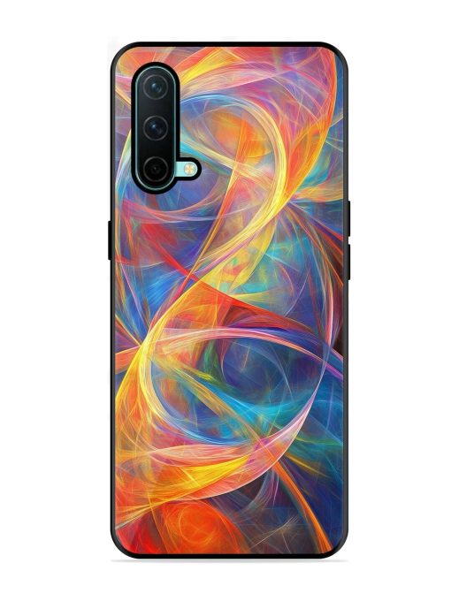 Cosmic Currents Glossy Soft Edge Case for Oneplus Nord Ce (5G) Chachhi