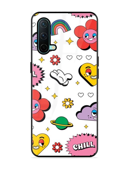 Whimsical Wonderland Glossy Soft Edge Case for Oneplus Nord Ce (5G) Chachhi