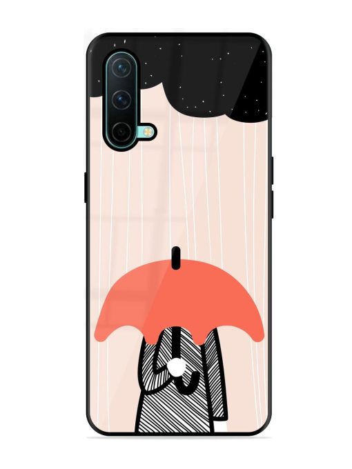 Stormy Weather, Shielded Soul Glossy Soft Edge Case for Oneplus Nord Ce (5G) Chachhi