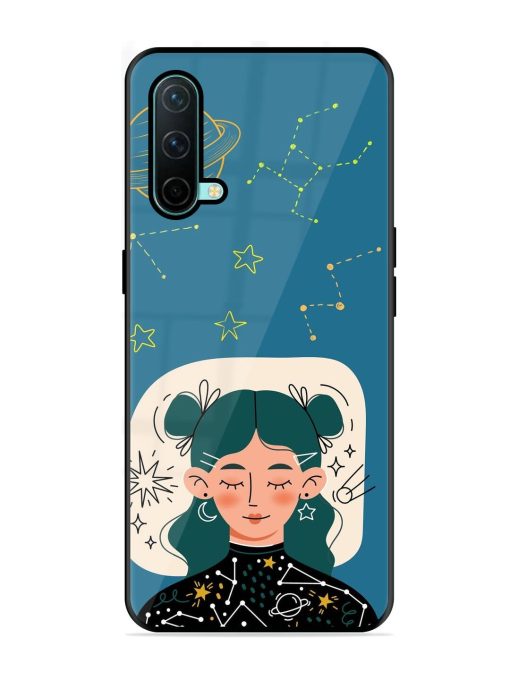 Cosmic Daydreamer Glossy Soft Edge Case for Oneplus Nord Ce (5G) Chachhi