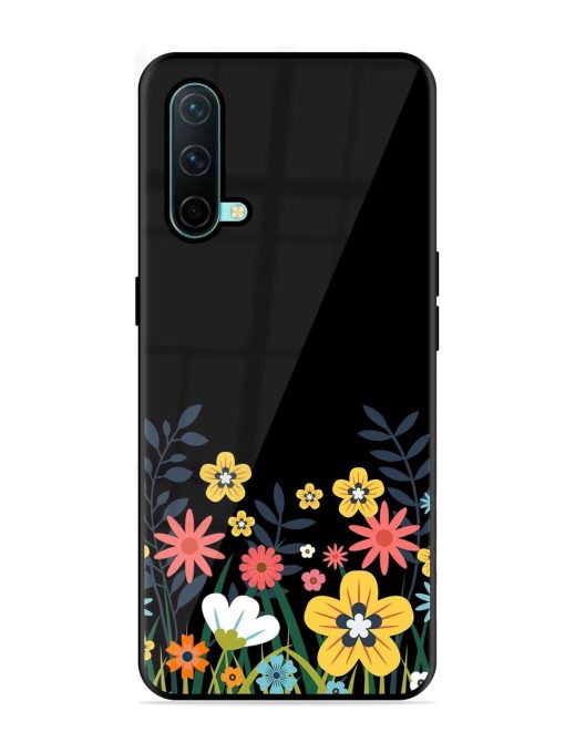 Floral Night Sky Glossy Soft Edge Case for Oneplus Nord Ce (5G) Chachhi