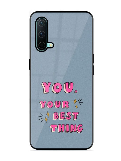 Self-Love Sparkles Glossy Soft Edge Case for Oneplus Nord Ce (5G) Chachhi