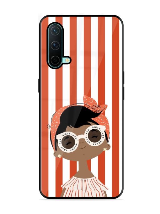 Girls Just Wanna Have Fun Glossy Soft Edge Case for Oneplus Nord Ce (5G) Chachhi