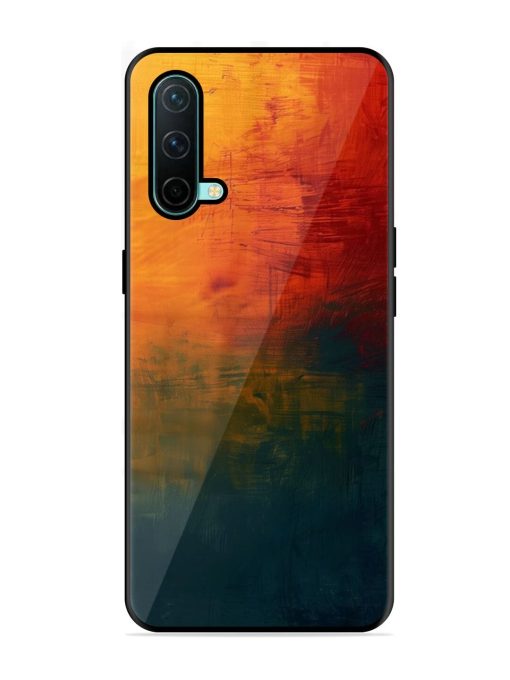 Golden Hour Canvas Glossy Soft Edge Case for Oneplus Nord Ce (5G) Chachhi