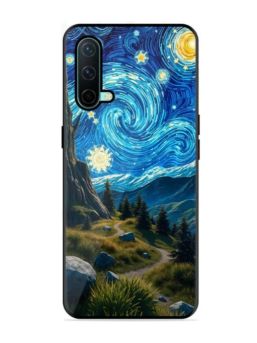 Starry Night In The Shire Glossy Soft Edge Case for Oneplus Nord Ce (5G)