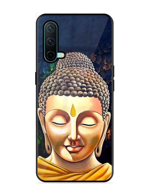 Buddha Face Glossy Soft Edge Case for Oneplus Nord Ce (5G) Chachhi