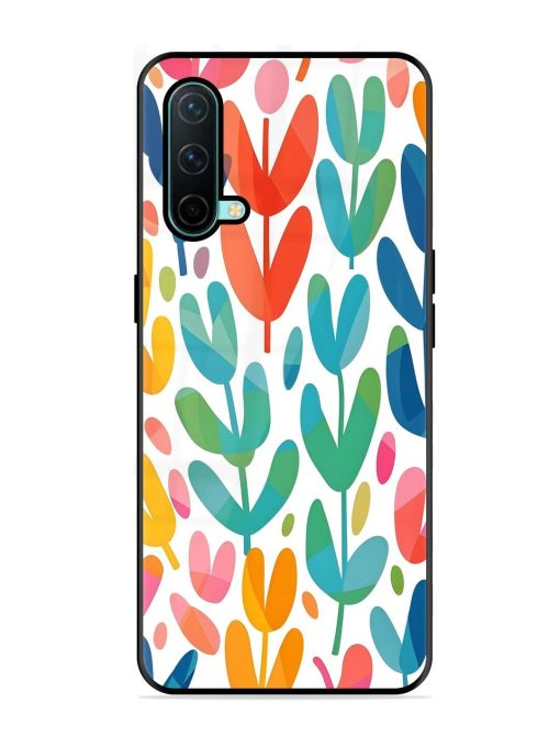 Rainbow Of Blooms Glossy Soft Edge Case for Oneplus Nord Ce (5G) Chachhi