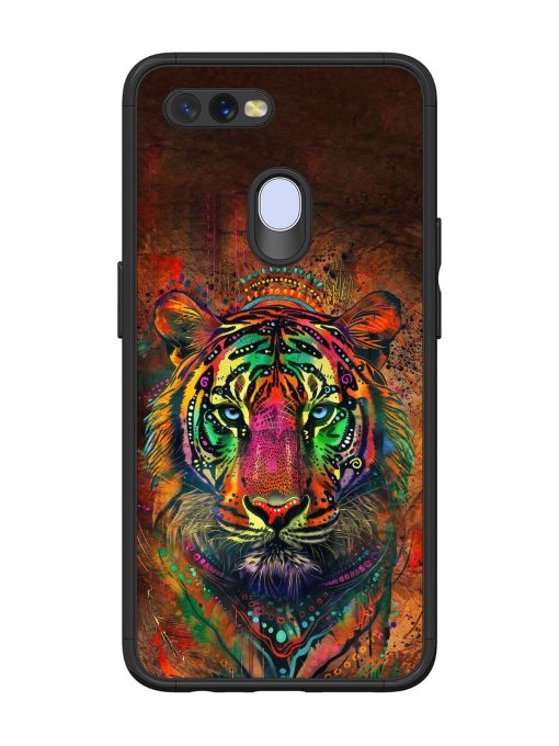 Cosmic Tiger Glossy Soft Edge Case for Oppo A11K Chachhi