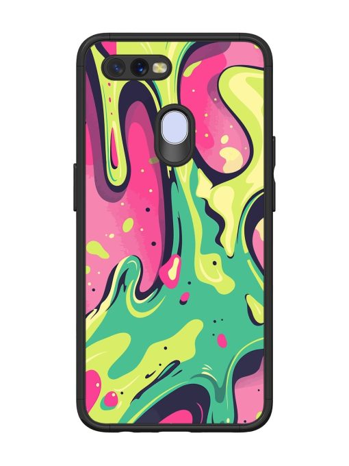 Gooey Grooves Glossy Soft Edge Case for Oppo A11K Chachhi