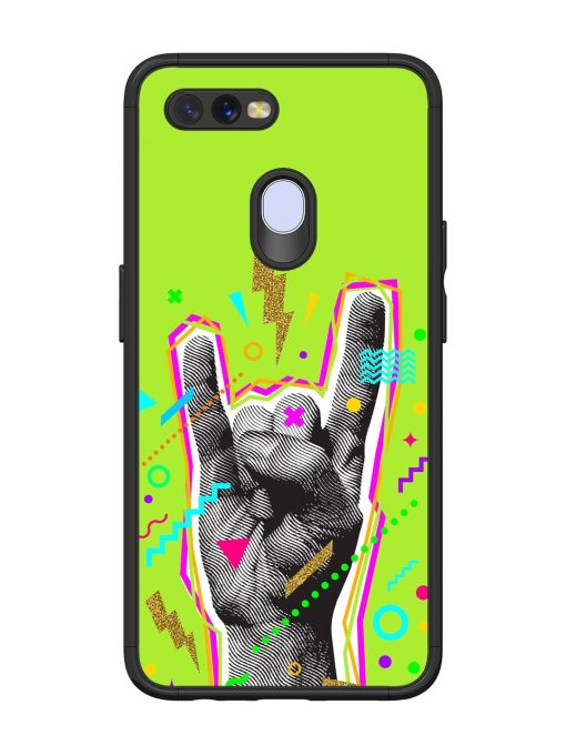 Neon Rock Glossy Soft Edge Case for Oppo A11K Chachhi