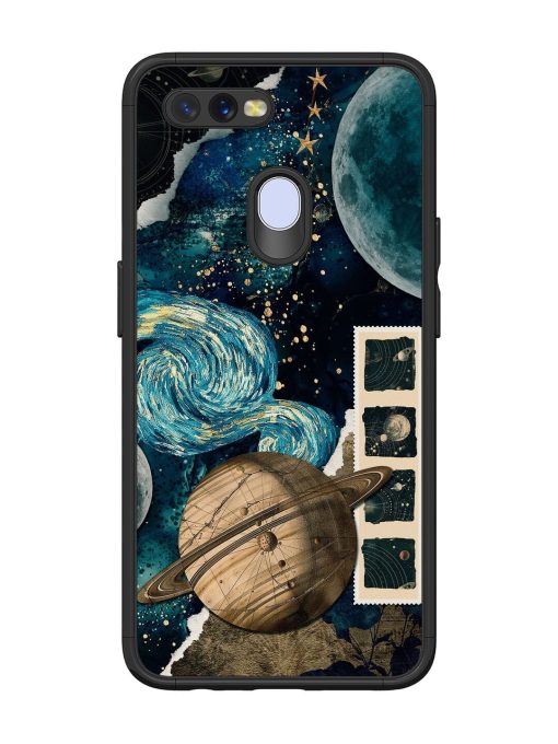 Celestial Tapestry Glossy Soft Edge Case for Oppo A11K Chachhi