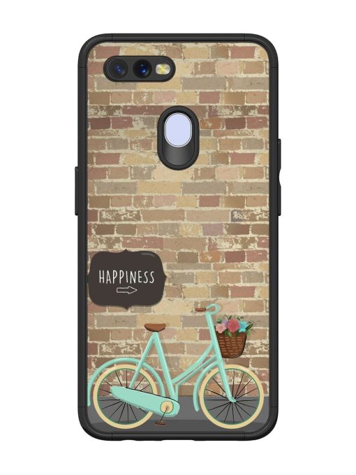 Pedaling Towards Happiness Glossy Soft Edge Case for Oppo A11K Chachhi