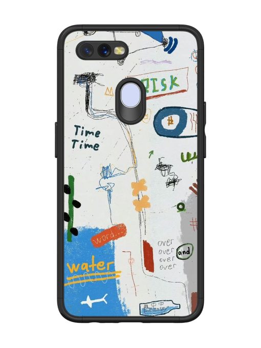 Mind Map Madness Glossy Soft Edge Case for Oppo A11K Chachhi