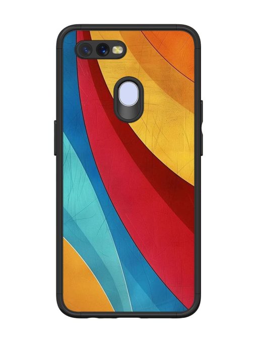 Curving Canvas Glossy Soft Edge Case for Oppo A11K Chachhi