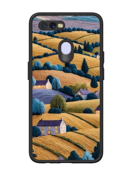 Rolling Hilltop Haven Glossy Soft Edge Case for Oppo A11K Chachhi