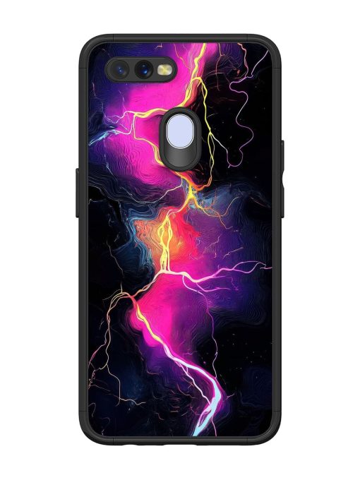 Electric Dreams Glossy Soft Edge Case for Oppo A11K Chachhi