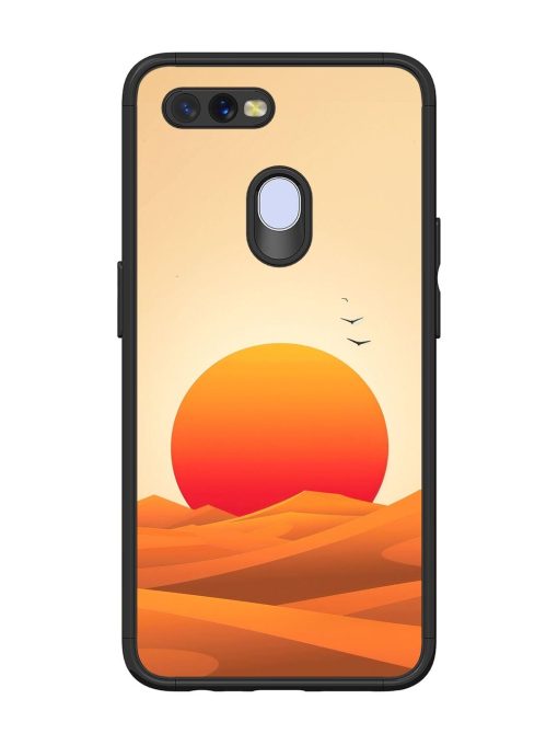 Desert Sunset Glossy Soft Edge Case for Oppo A11K Chachhi