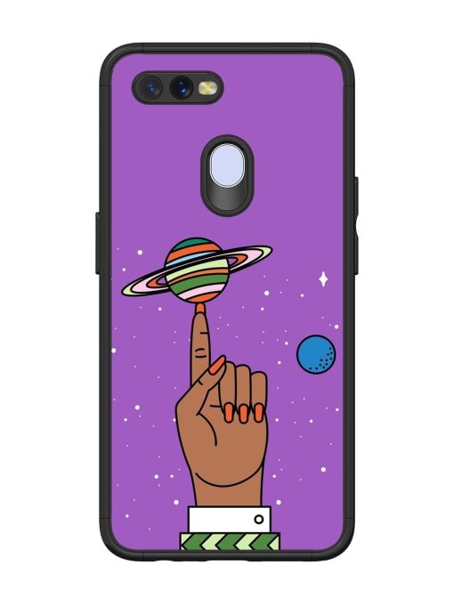 Spinning The Universe Glossy Soft Edge Case for Oppo A11K